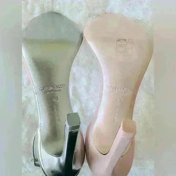 Calvin Klein 205W39NYC Two Tone Stiletto Size Euro 40, US 9.5 - Picture 7 of 8